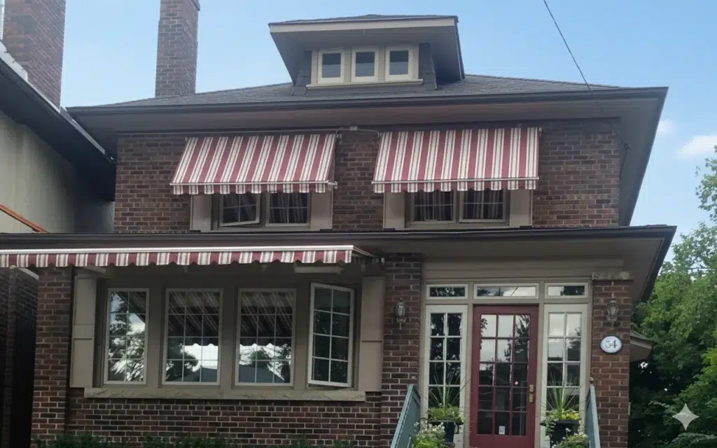 Relaxed Living Drop Arm Awnings