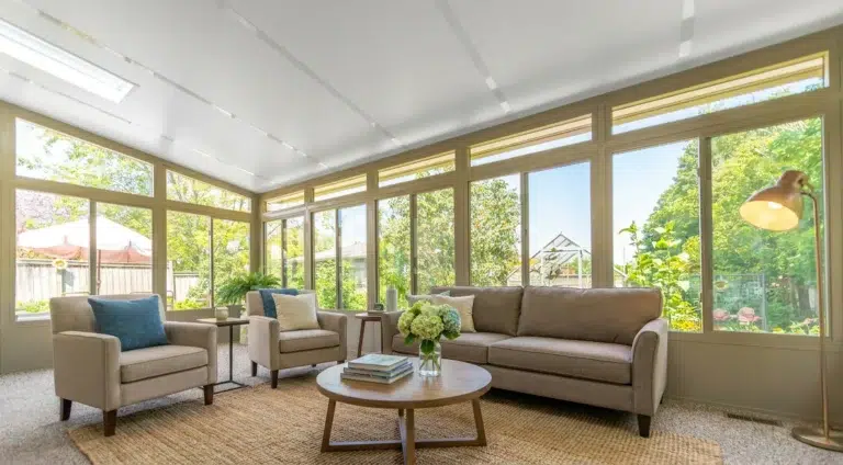 Enjoy more of Central Alberta’s summer with a bright and comfortable 3-season glass sunroom.