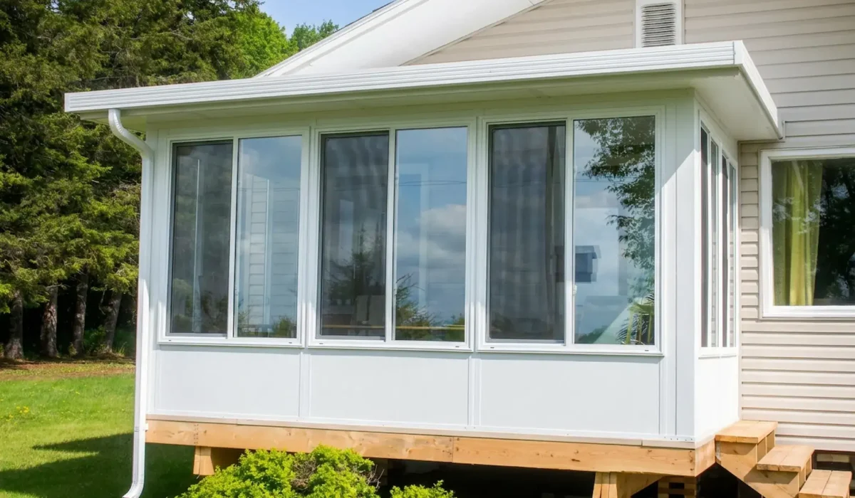Enjoy more of Central Alberta’s summer with a bright and comfortable 3-season glass sunroom.